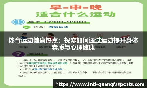 体育运动健康热点：探索如何通过运动提升身体素质与心理健康